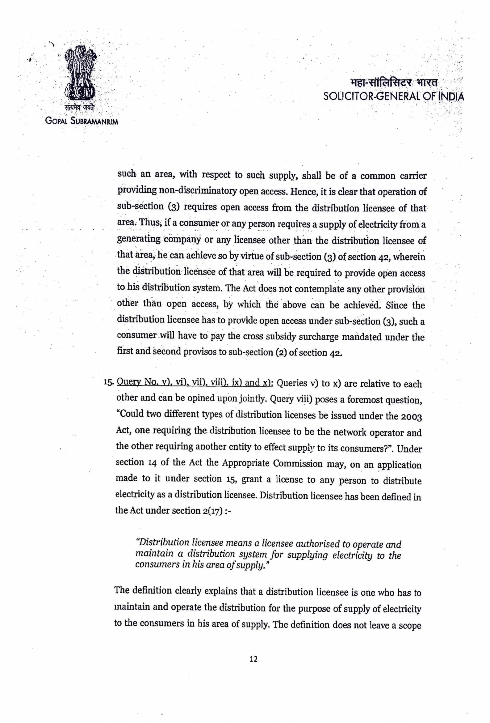 opinion of SGI-12